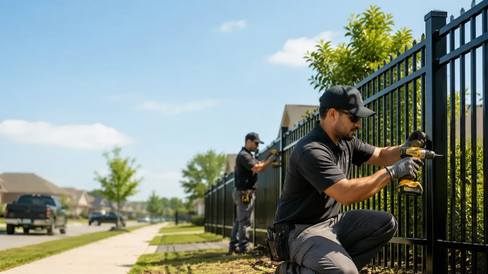 Metal Fence Installation in Olive Branch, IL